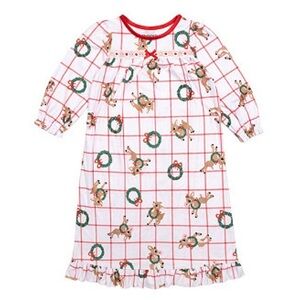 Rudolph the Red Nosed Reindeer Christmas Pajamas Nightgown